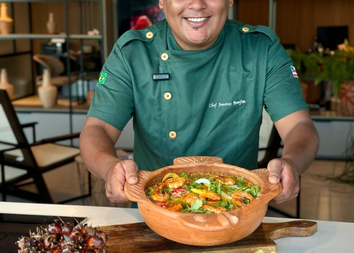 Chef Jônatas Bomfim participa do 1º Festival da Economia Popular e Solidária do Brasil, domingo (11)