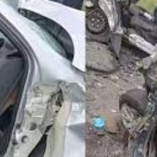 Cinco homens morrem após batida entre dois carros na Bahia