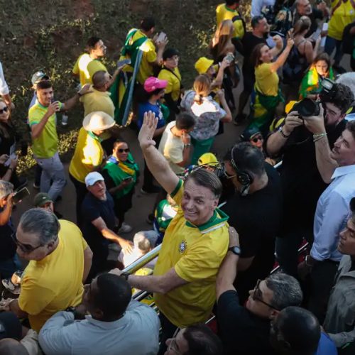 Manifestação em Brasília pede anistia a golpistas