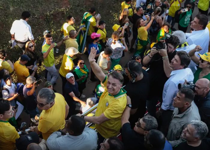 Manifestação em Brasília pede anistia a golpistas