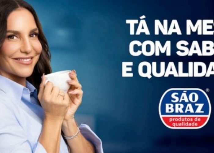 Campanha com Ivete Sangalo marca novo posicionamento da São Braz no mercado