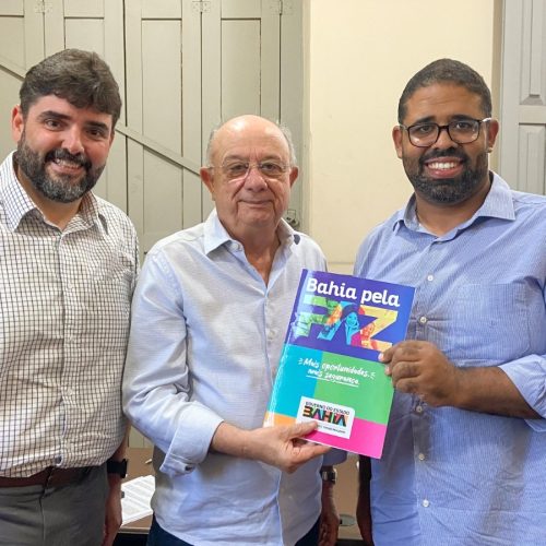Prefeito de Feira de Santana se reúne com Governo da Bahia para tratar do Programa Bahia pela Paz