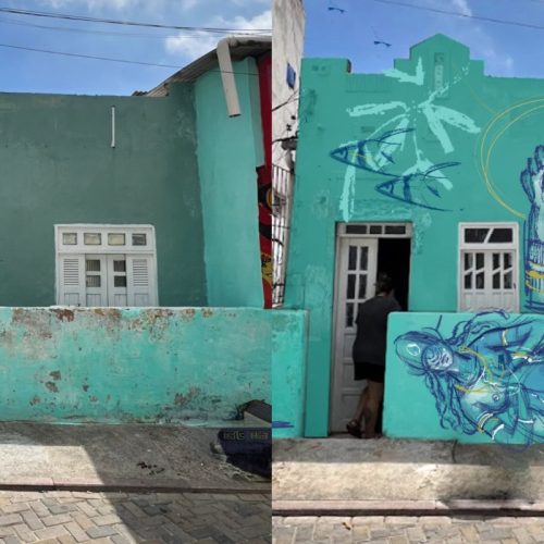 Tem Arte nas Ruas: projeto transforma comunidades locais em galerias de arte a céu aberto